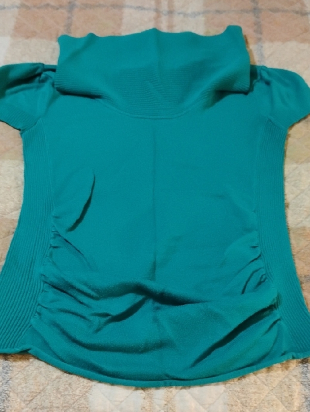 Takeout Teal Knit Top